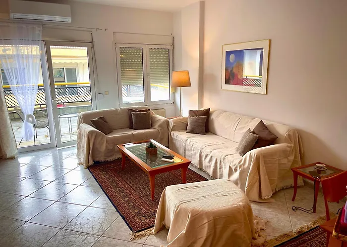 Entire-floor 2br Penthouse With 2 Huge Balconies & Free Parking Thessaloniki
